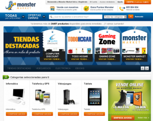 Emprendeduría y comercio electrónico: nace Monster Market