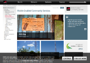 La GSMA anuncia el lanzamiento del programa Mobile Enabled Community Services