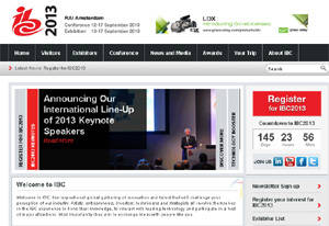 IBC, el principal evento mundial de medios electrónicos y ocio, abre el plazo de registro