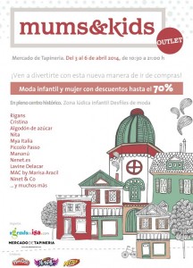 El Mercado de Tapinería acoge el primer Outlet Mums&Kids