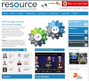 Abrumador apoyo a la economía circular en Resource 2014 