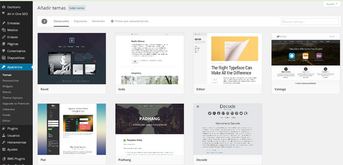 Themes o Temas (Diccionario Web 2.0)