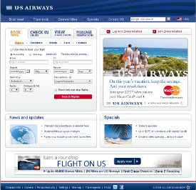 US Airways Reports Fourth Quarter and Full Year Profit