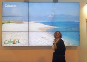 Cabanes exhibe en Fitur la belleza de su ‘playa y montaña’