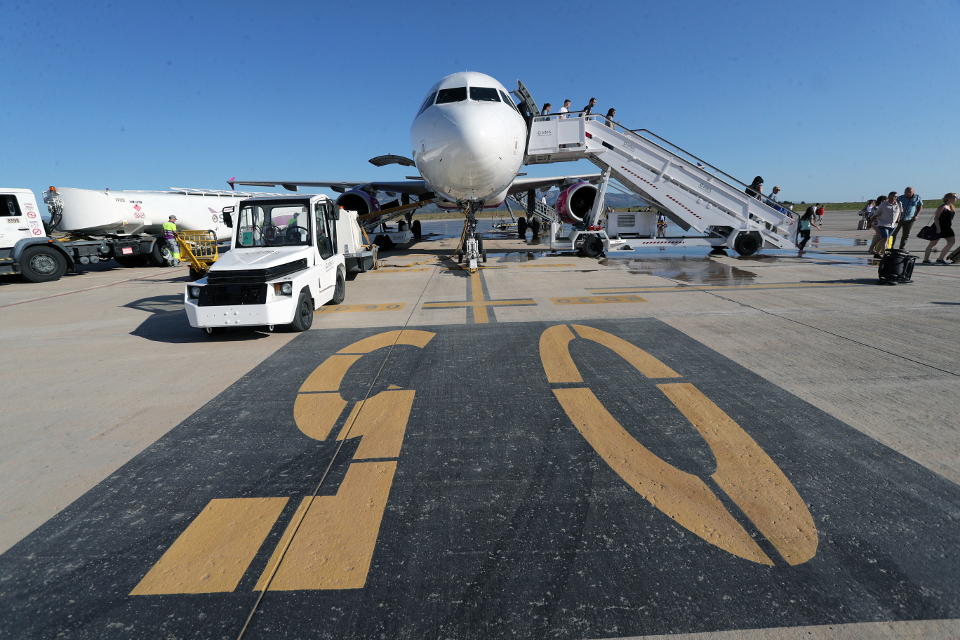 El aeropuerto de Castellón alcanza en agosto su mejor registro mensual con 18.788 pasajeros y pasajeras