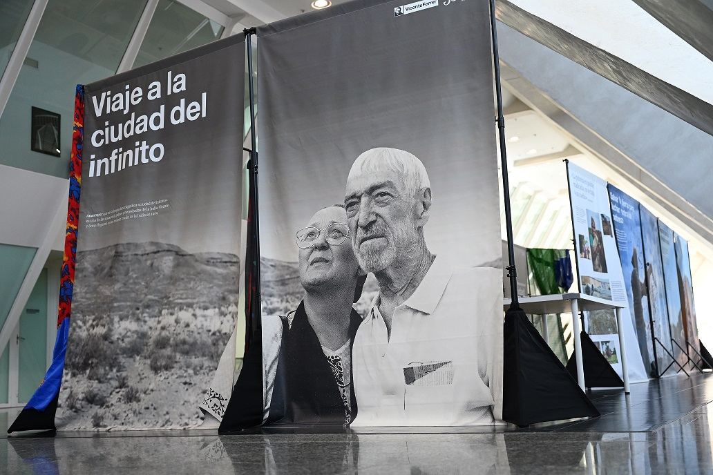 El Museu de les Ciències acoge la exposición 'Viaje a la Ciudad del Infinito' de la Fundación Vicente Ferrer