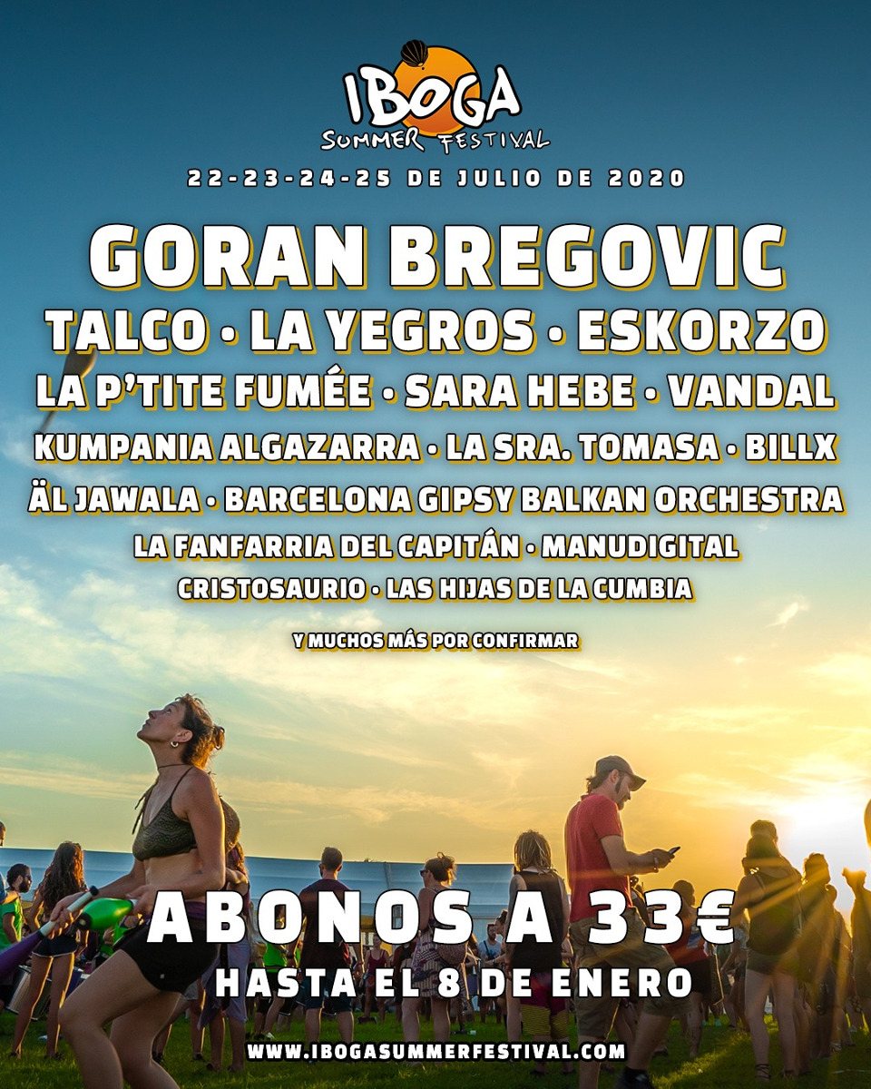 El balkan y los sonidos electrónicos, protagonistas del nuevo avance de cartel de Iboga Summer Festival 2020