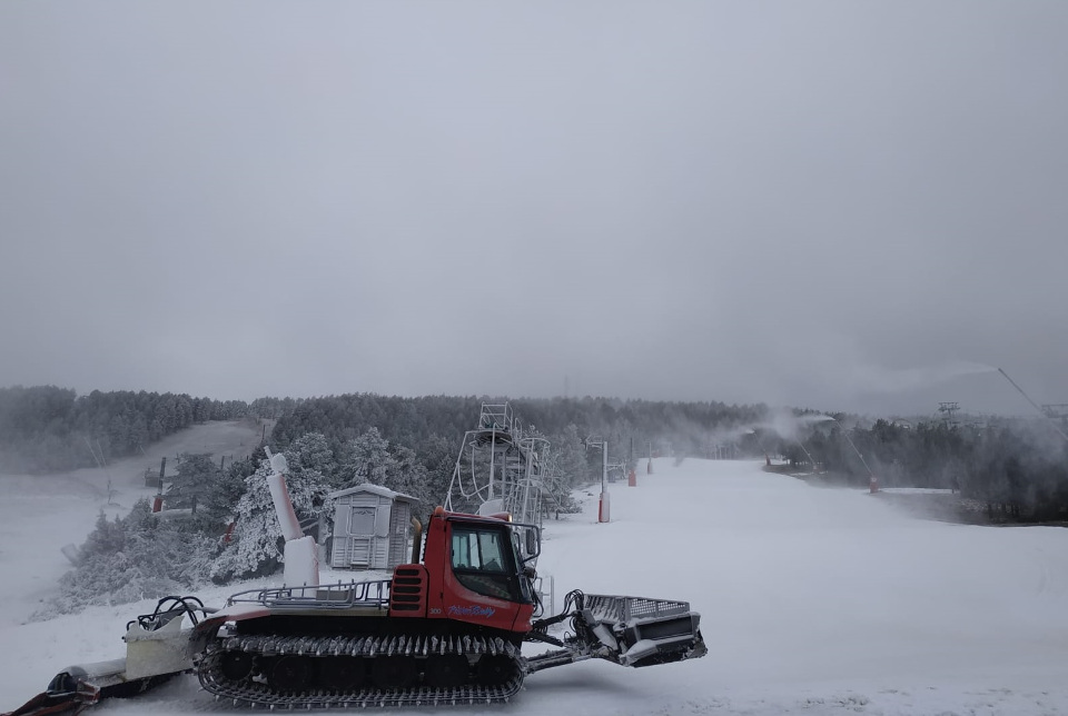 La estación de esquí de Valdelinares reabre este sábado con 3,5 kilómetros de pistas