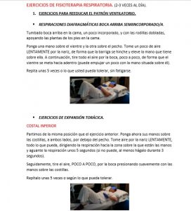 Rehabilitación del Hospital General Universitario de Elche difunde vídeos de ejercicios destinados a pacientes con Covid19