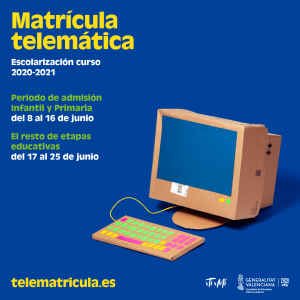 Educación activa la admisión telemática en la web telematricula.es