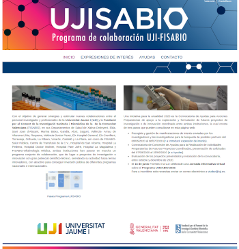 FISABIO y la UJI presentan en una jornada la segunda edición del programa de ayudas para investigaciones sanitarias