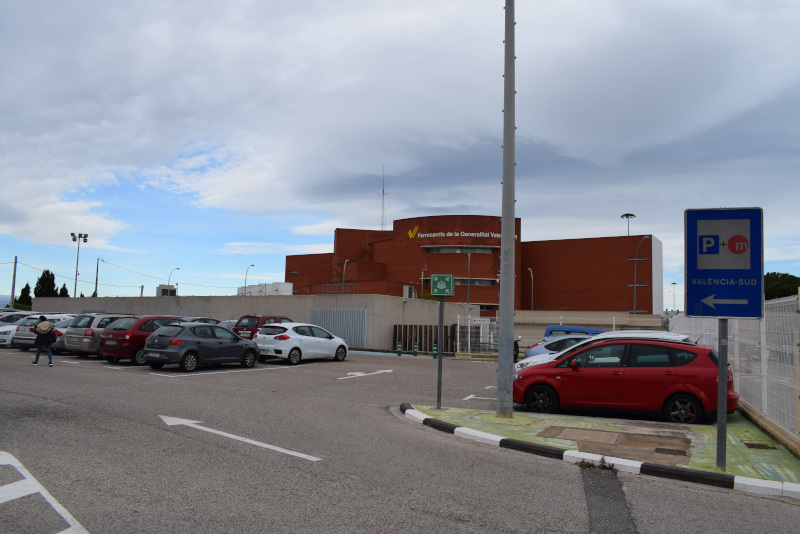 La Generalitat licita las obras de mejora de acceso al aparcamiento y las instalaciones de València Sud de Metrovalencia