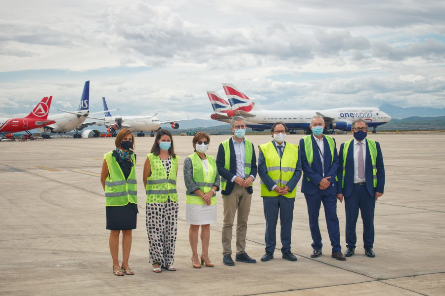 El aeropuerto de Castellón activa la nueva línea de mantenimiento de aviones con un acuerdo para la recepción de 16 aeronaves
