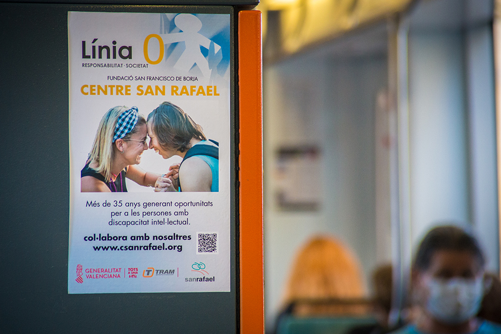 Metrovalencia y TRAM d'Alacant impulsaron 35 acciones solidarias durante 2020