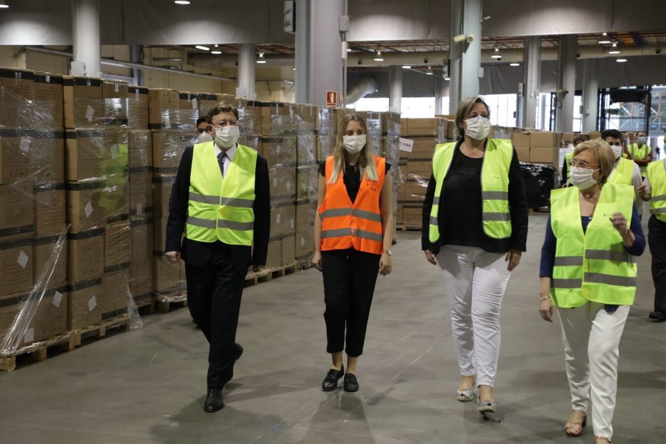 Un total de 93 empresas, el 28% de la Comunitat, garantizarán el suministro de la reserva estratégica de material sanitario de la Generalitat