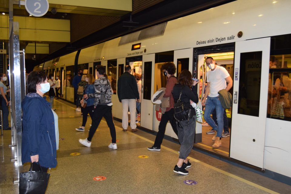 La Generalitat facilitó la movilidad de 2,5 millones de personas usuarias en Metrovalencia en enero