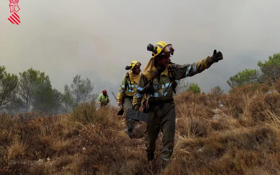 bomberos forestales