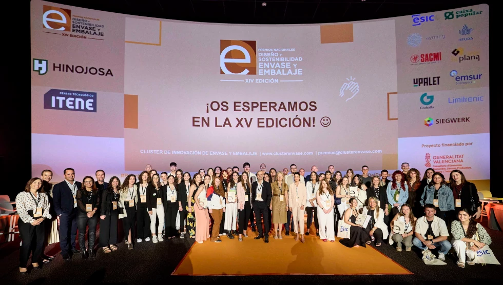 Foto ganadores XIV Premios Nacionales Envase